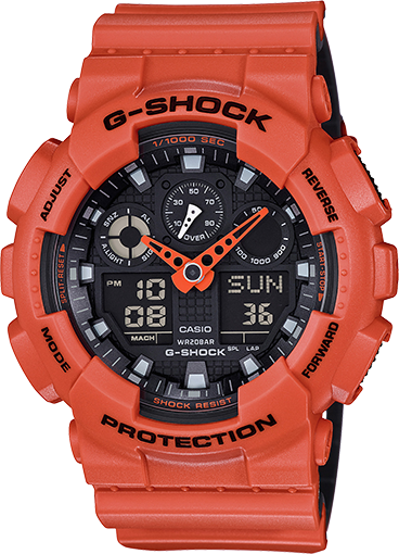 casio g-shock ga-100l-4a