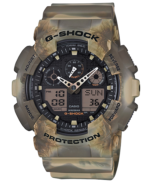 casio g-shock ga-100mm-5a