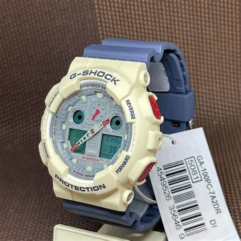 casio g-shock ga-100pc-7a2 1