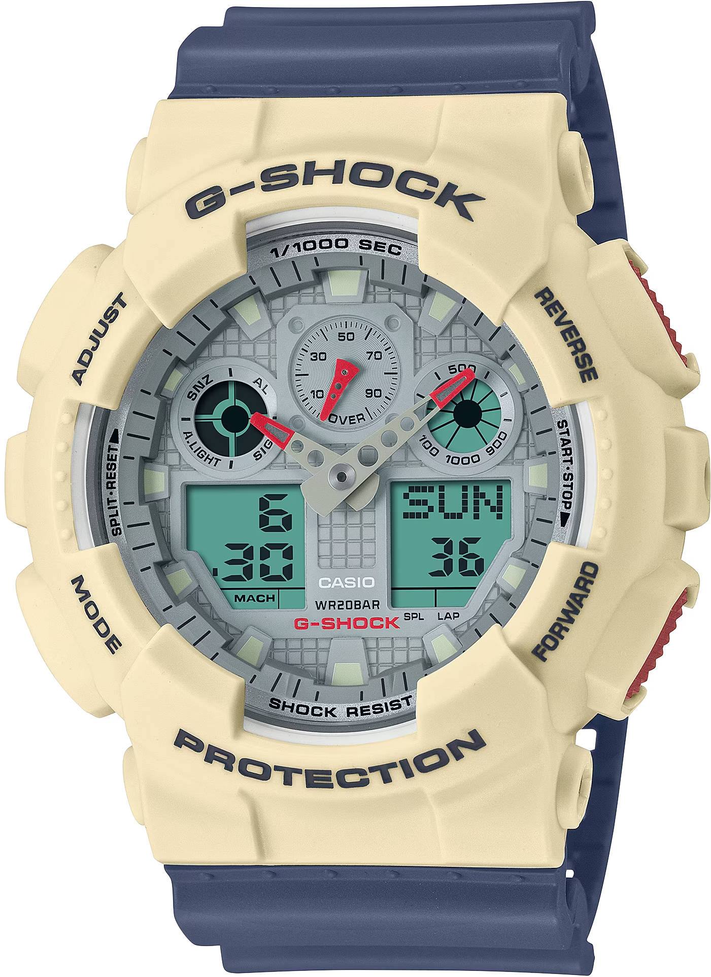 casio g-shock ga-100pc-7a2