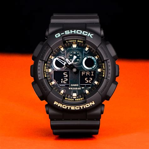 casio g-shock ga-100rc-1a 1