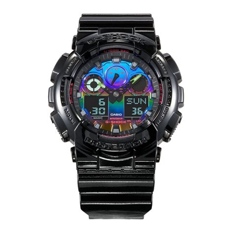 casio g-shock ga-100rgb-1a 1