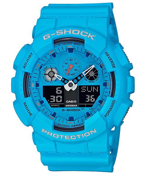 casio g-shock ga-100rs-2a