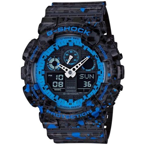 casio g-shock ga-100st-2a 1