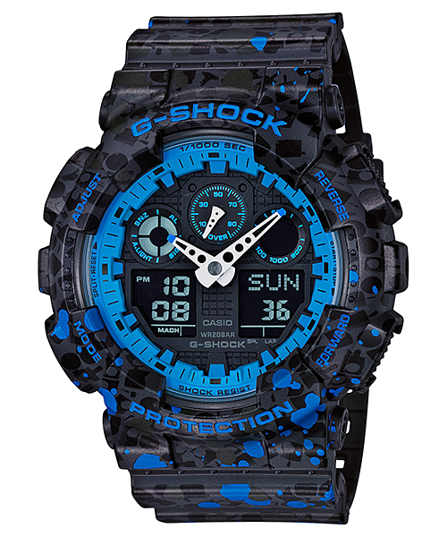 casio g-shock ga-100st-2a