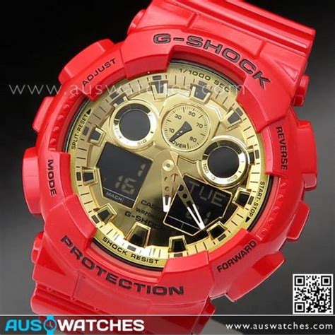 casio g-shock ga-100vla-4a 2