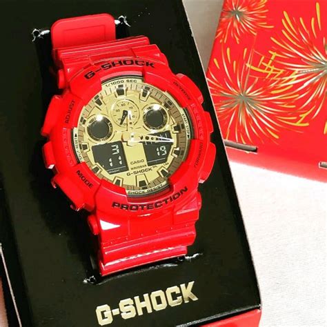 casio g-shock ga-100vla-4a 4