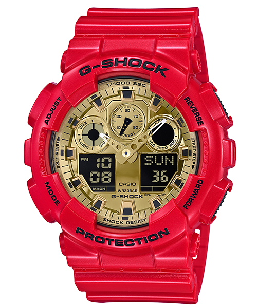 casio g-shock ga-100vla-4a