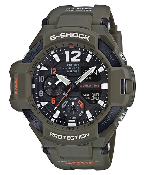 casio g-shock ga-1100kh-3a