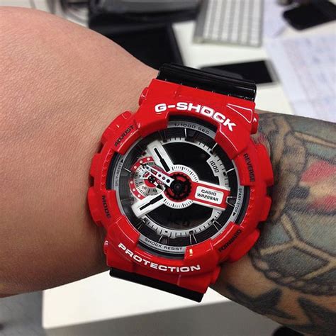 casio g-shock ga-110rd-4a 2