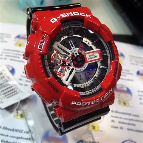 casio g-shock ga-110rd-4a 1