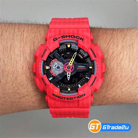 casio g-shock ga-110sgh-4a 1