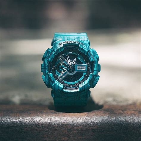 casio g-shock ga-110sl-3a 1