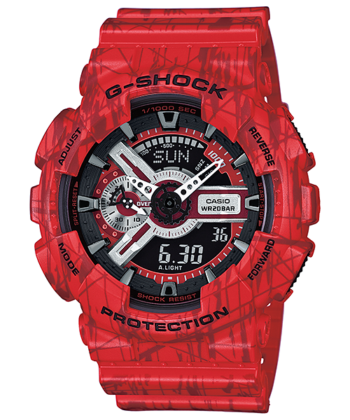 casio g-shock ga-110sl-4a