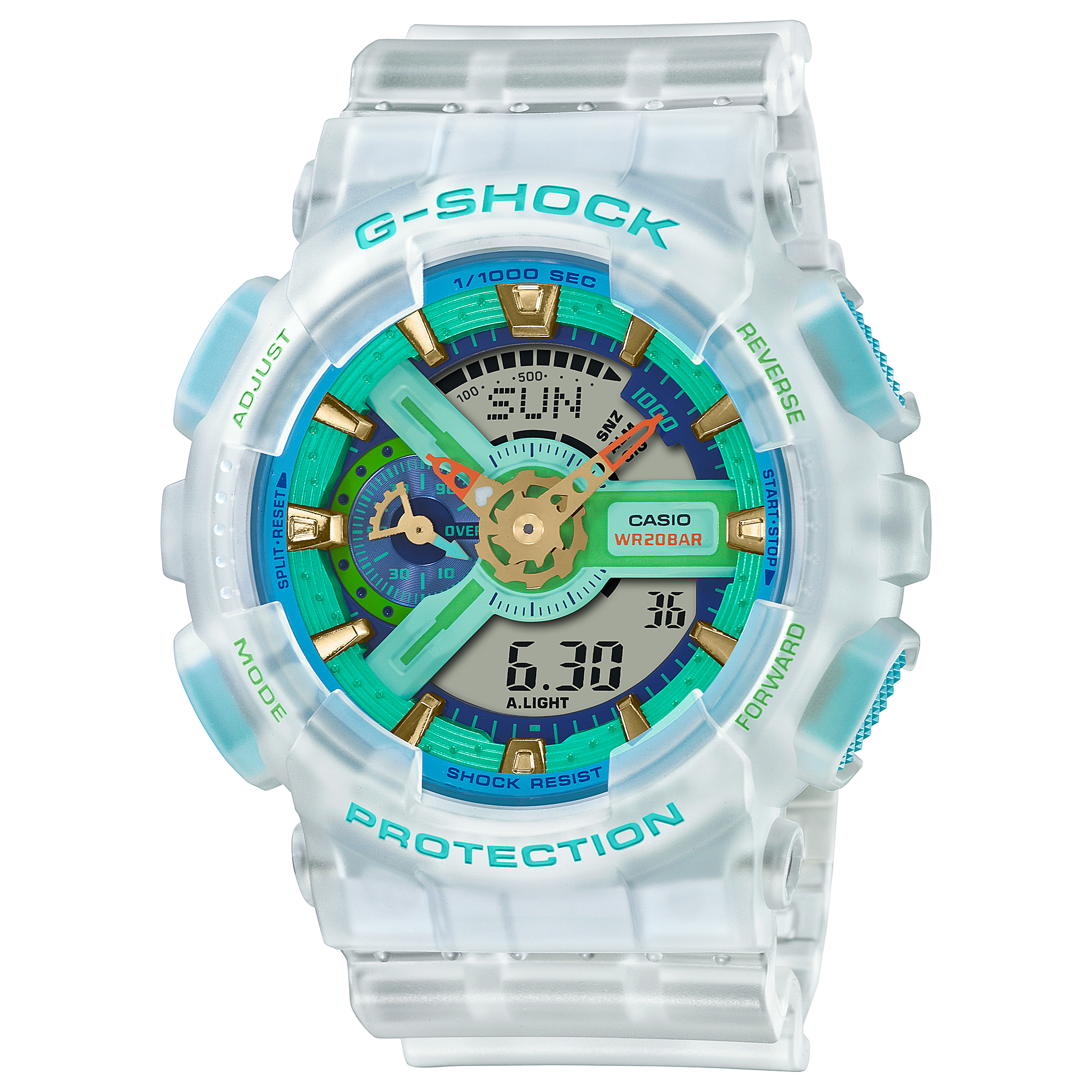 casio g-shock ga-110slb-7a