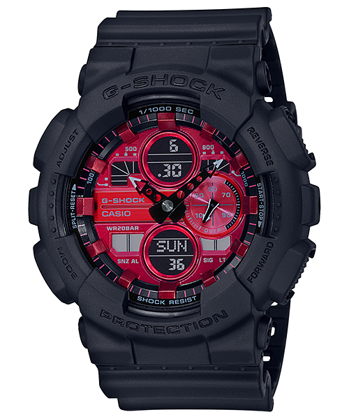 casio g-shock ga-140ar-1a