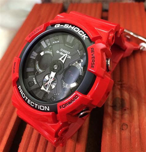 casio g-shock ga-201rd-4a 1