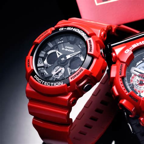 casio g-shock ga-201rd-4a 1