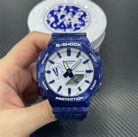 casio g-shock ga-2100bwp-2a 1