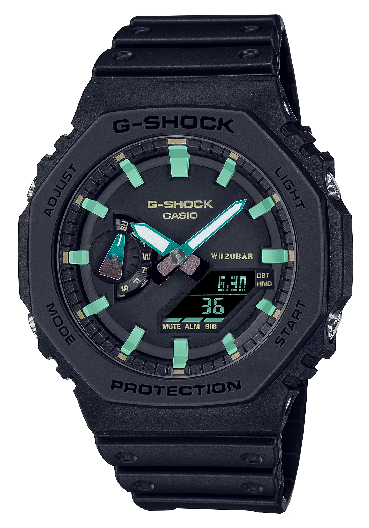 casio g-shock ga-2100rc-1a