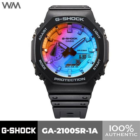 casio g-shock ga-2100sr-1a 4