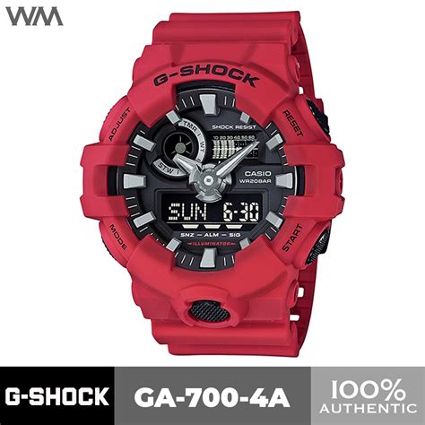 casio g-shock ga-700-4aprgd 4