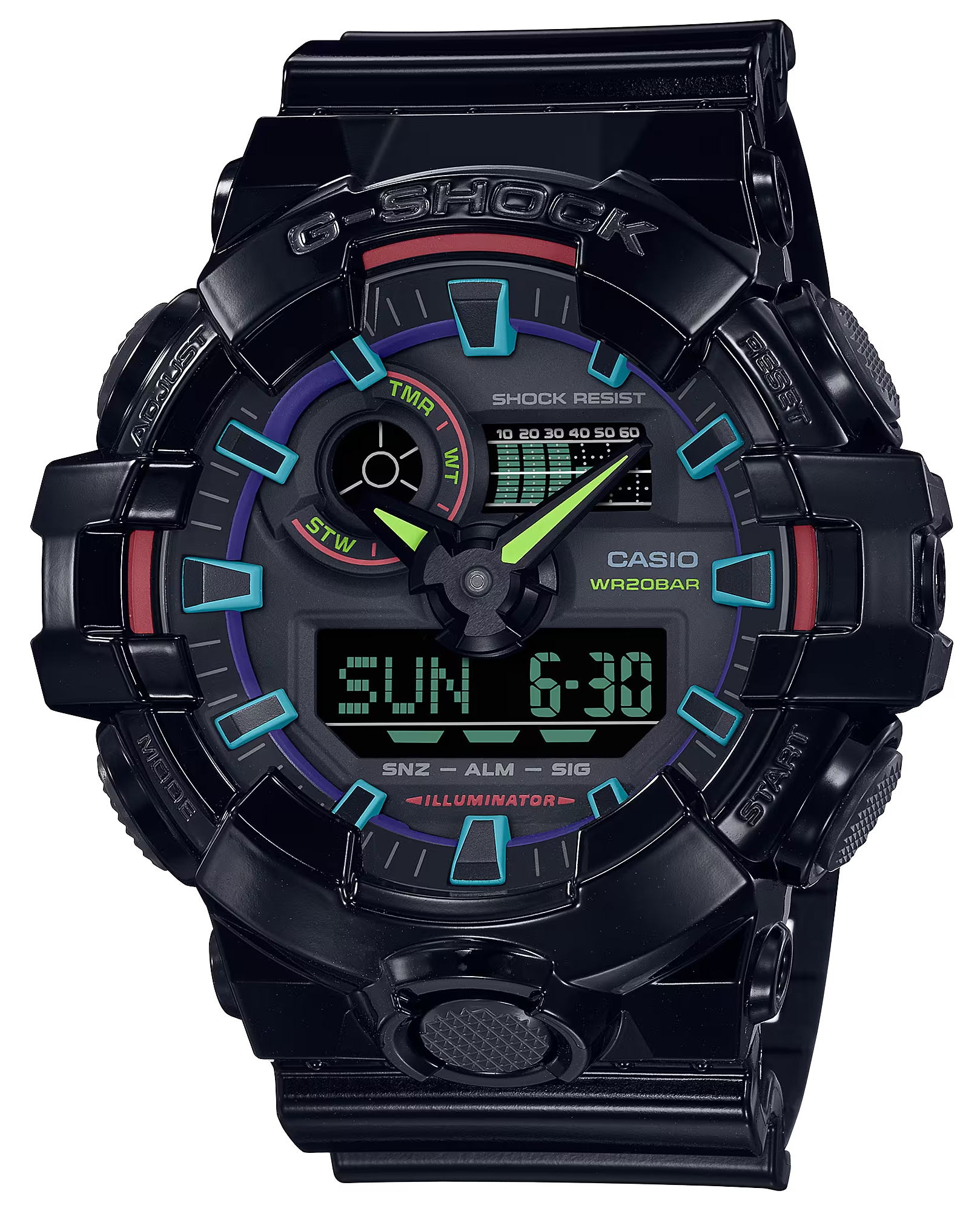 casio g-shock ga-700rgb-1a