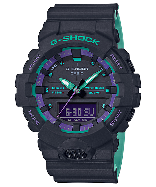 casio g-shock ga-800bl-1a