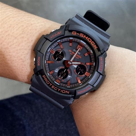 casio g-shock gas-100bnr-1a 1