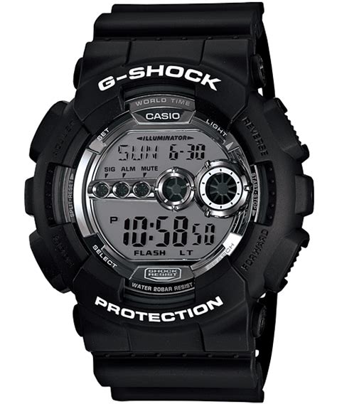 casio g-shock gd-100bw-1 1