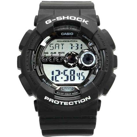 casio g-shock gd-100bw-1 2