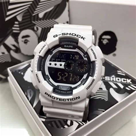 casio g-shock gd-100fs-bape 1