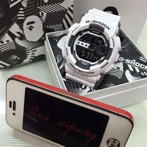 casio g-shock gd-100fs-bape 2