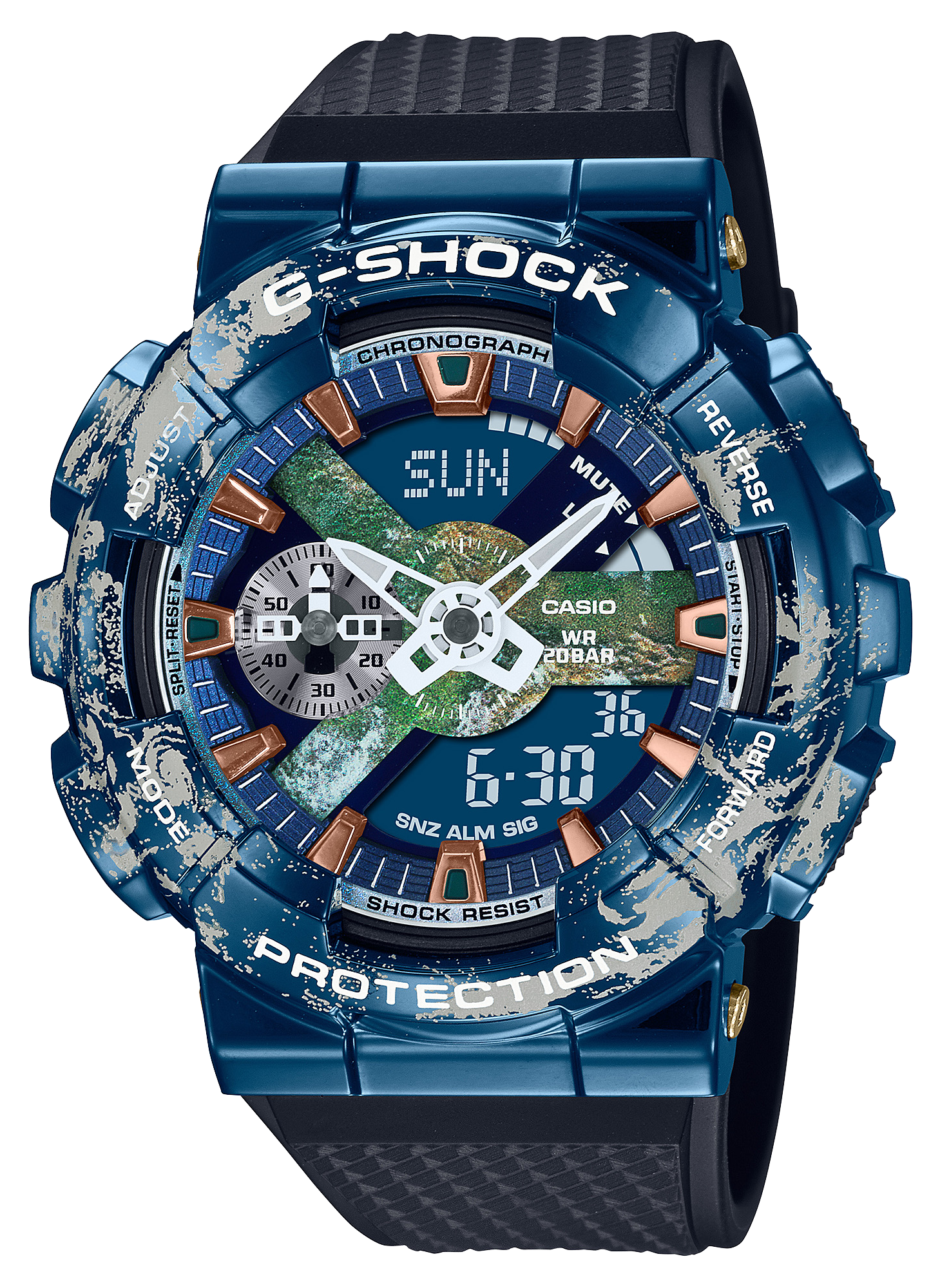 casio g-shock gm-110earth-1a