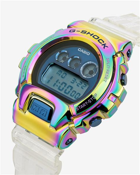 casio g-shock gm-6900-kith-rainbow 1