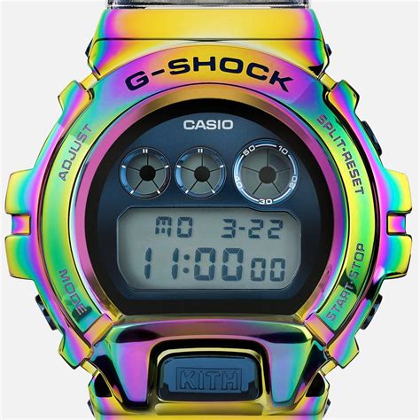 casio g-shock gm-6900-kith-rainbow 2