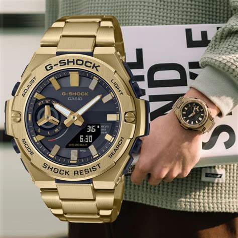 casio g-shock gst-b500gd-9a 4