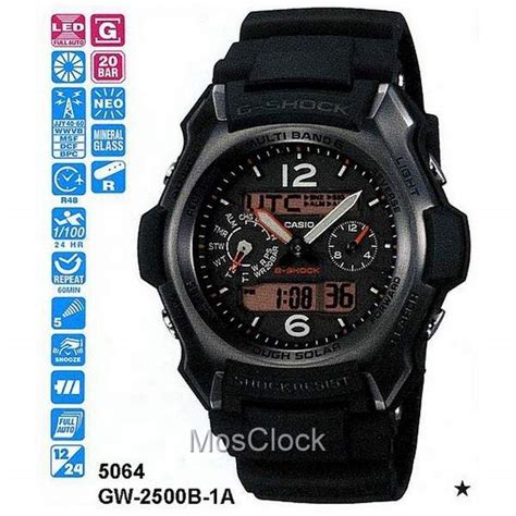 casio g-shock gw-2500b-1a 1